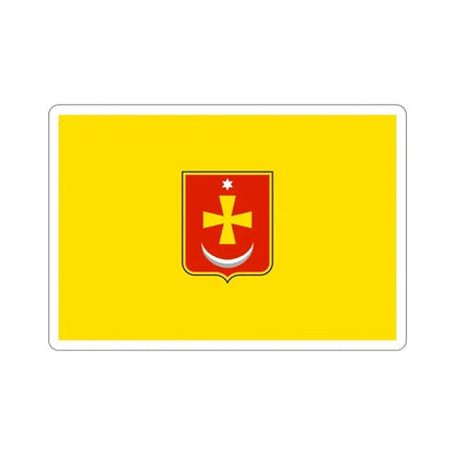 Flag of Konotop Ukraine STICKER Vinyl Die-Cut Decal 4 Inch - The Sticker Space