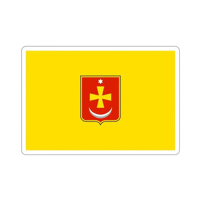 Flag of Konotop Ukraine STICKER Vinyl Die-Cut Decal - The Sticker Space