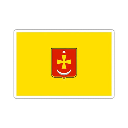 Flag of Konotop Ukraine STICKER Vinyl Die-Cut Decal - The Sticker Space
