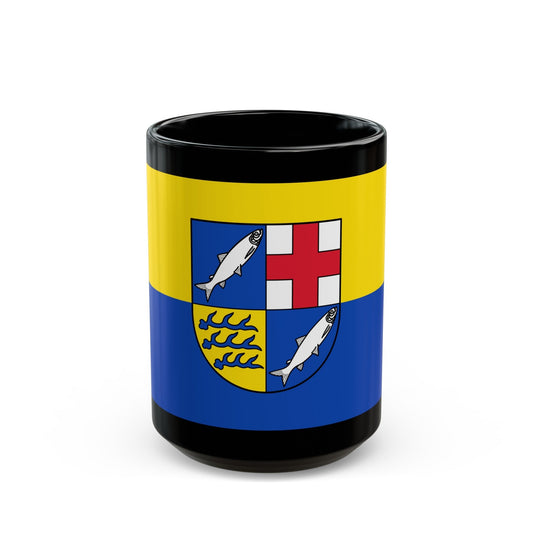 Flag of Konstanz Germany - Black Coffee Mug-15oz-The Sticker Space