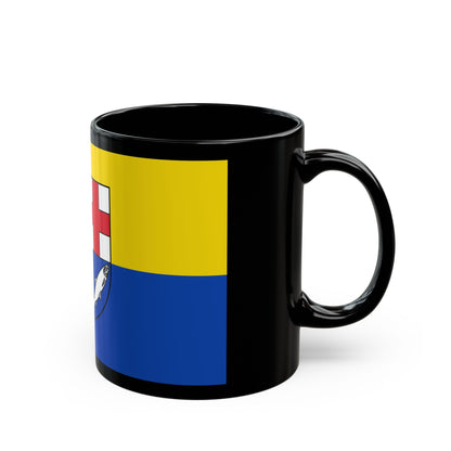 Flag of Konstanz Germany - Black Coffee Mug-The Sticker Space