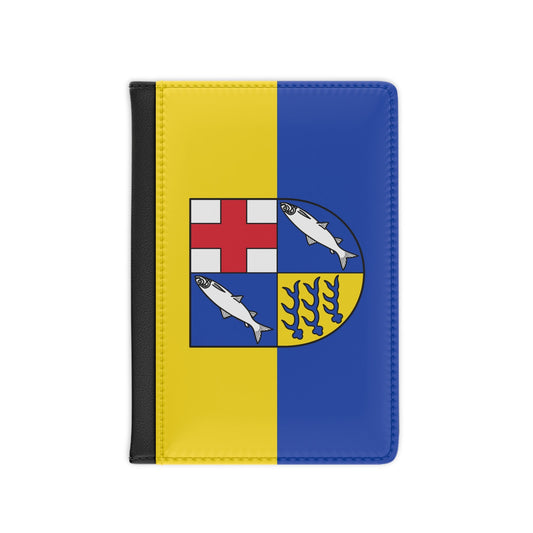 Flag of Konstanz Germany - Passport Holder-3.9" x 5.8"-The Sticker Space