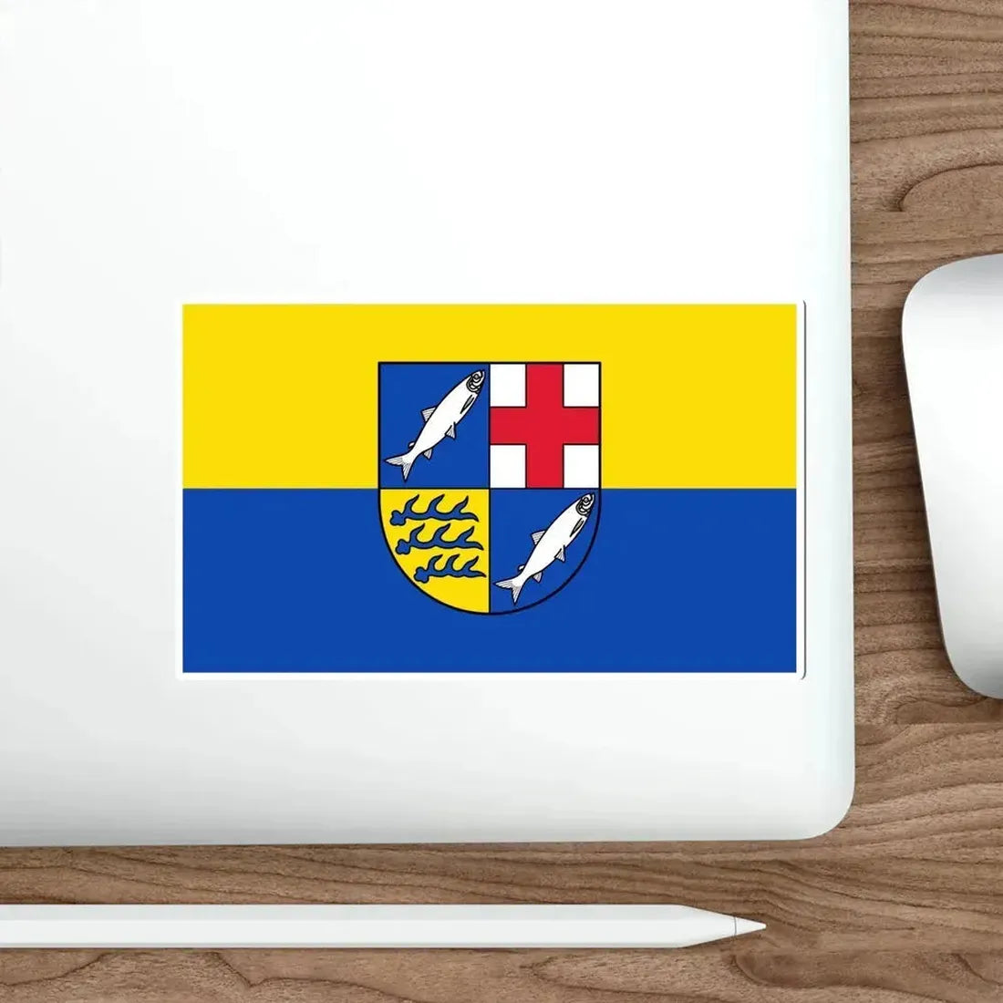 Flag of Konstanz Germany STICKER Vinyl Die-Cut Decal - The Sticker Space