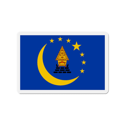 Flag of Koror Palau - Die-Cut Magnet-2" x 2"-The Sticker Space