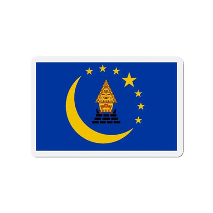Flag of Koror Palau - Refrigerator Magnet 3 Inch - The Sticker Space