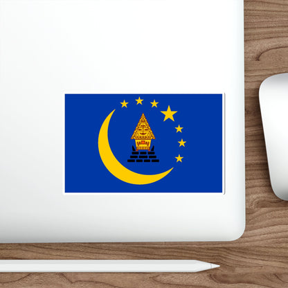 Flag of Koror Palau STICKER Vinyl Die-Cut Decal-The Sticker Space