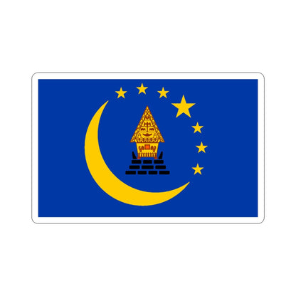 Flag of Koror Palau STICKER Vinyl Die-Cut Decal-3 Inch-The Sticker Space