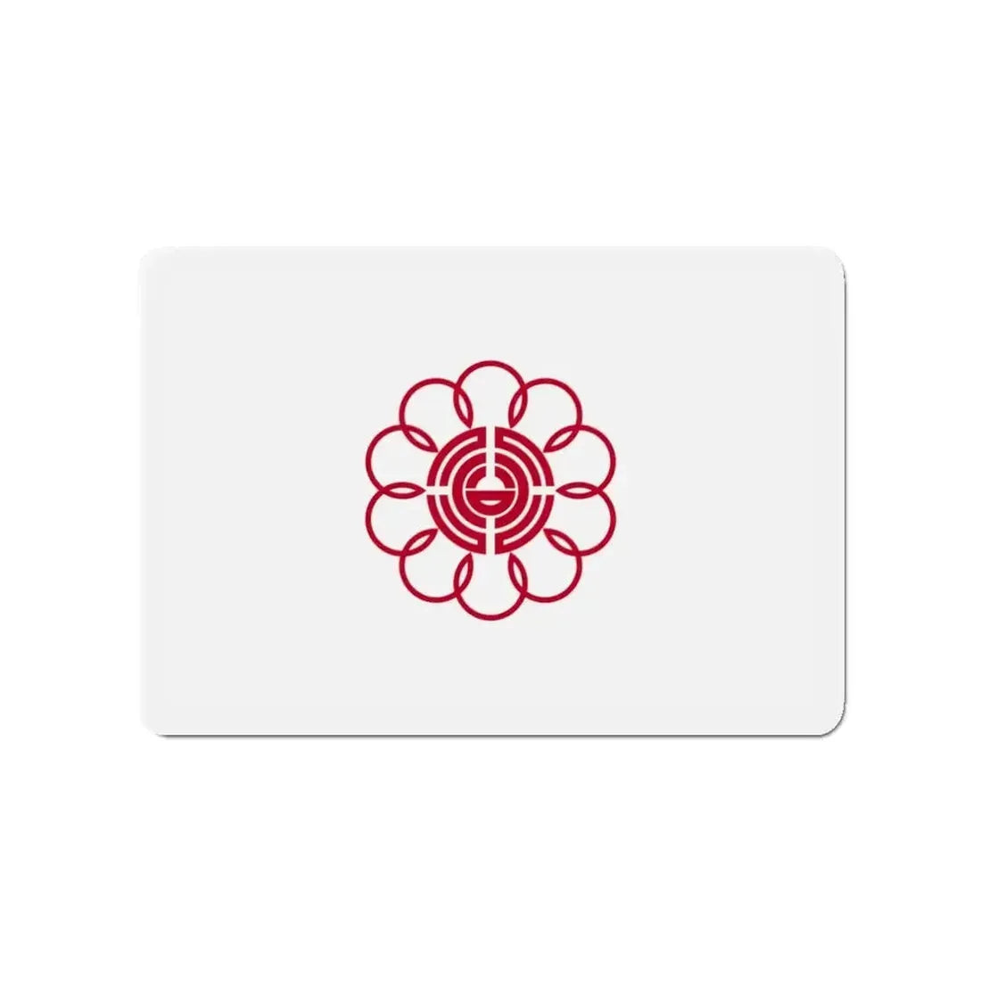 Flag of Koshigaya Saitama Japan - Refrigerator Magnet - The Sticker Space