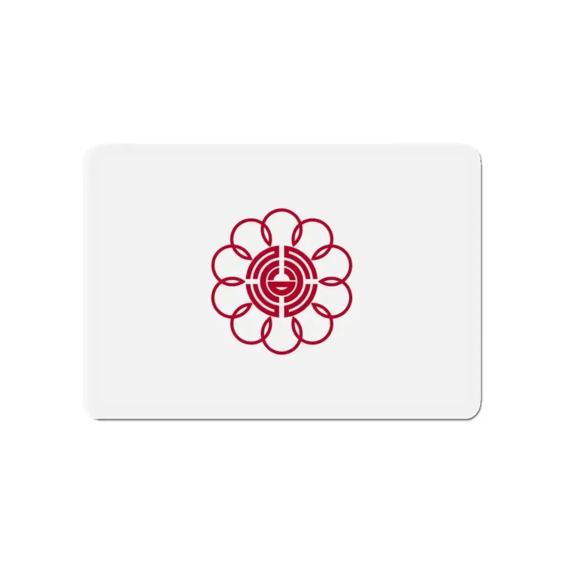 Flag of Koshigaya Saitama Japan - Refrigerator Magnet - The Sticker Space