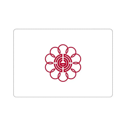 Flag of Koshigaya Saitama Japan STICKER Vinyl Die-Cut Decal 3 Inch - The Sticker Space