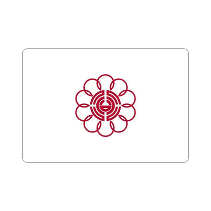 Flag of Koshigaya Saitama Japan STICKER Vinyl Die-Cut Decal 4 Inch - The Sticker Space