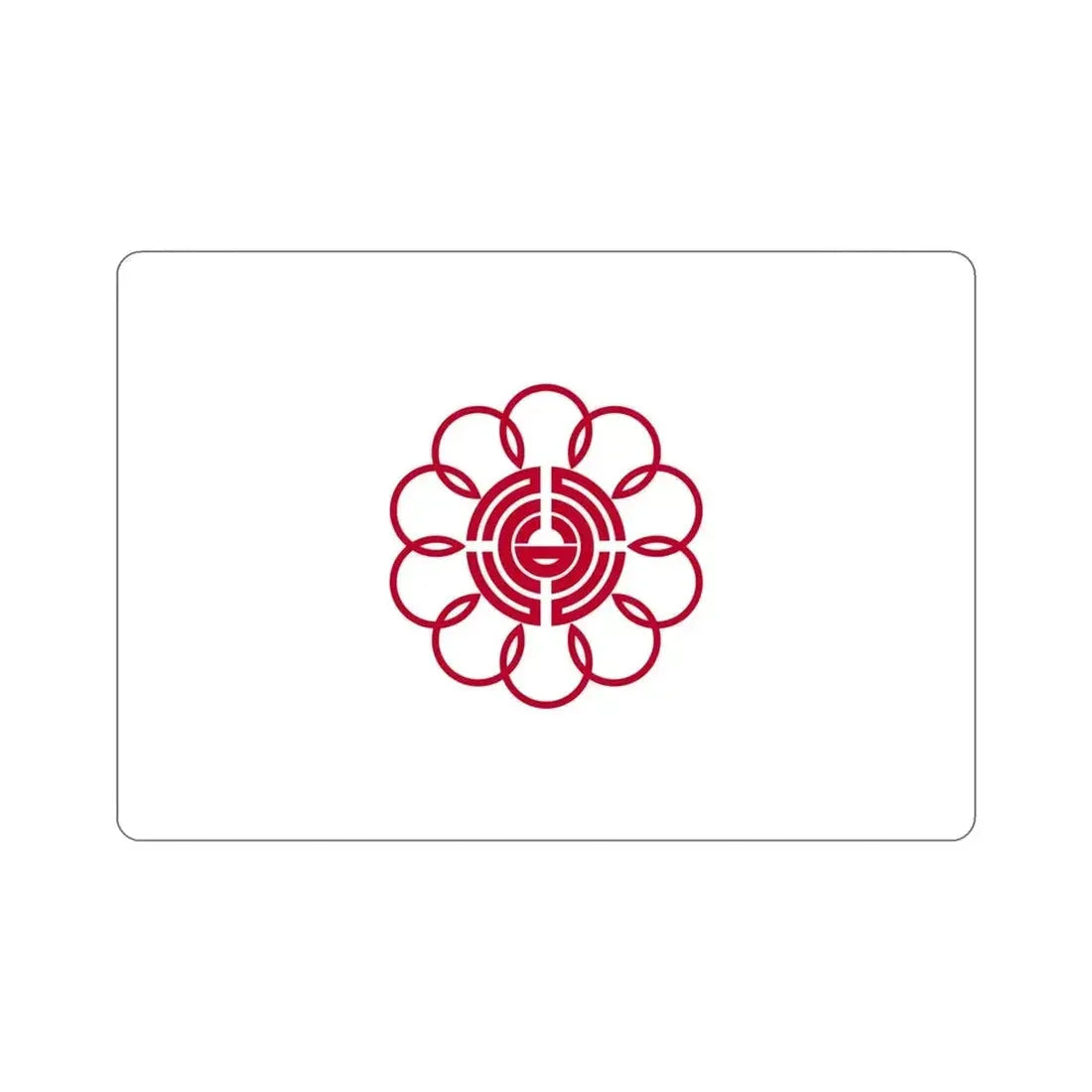 Flag of Koshigaya Saitama Japan STICKER Vinyl Die-Cut Decal - The Sticker Space