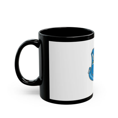 Flag of Kostanay Kazakhstan - Black Coffee Mug-The Sticker Space