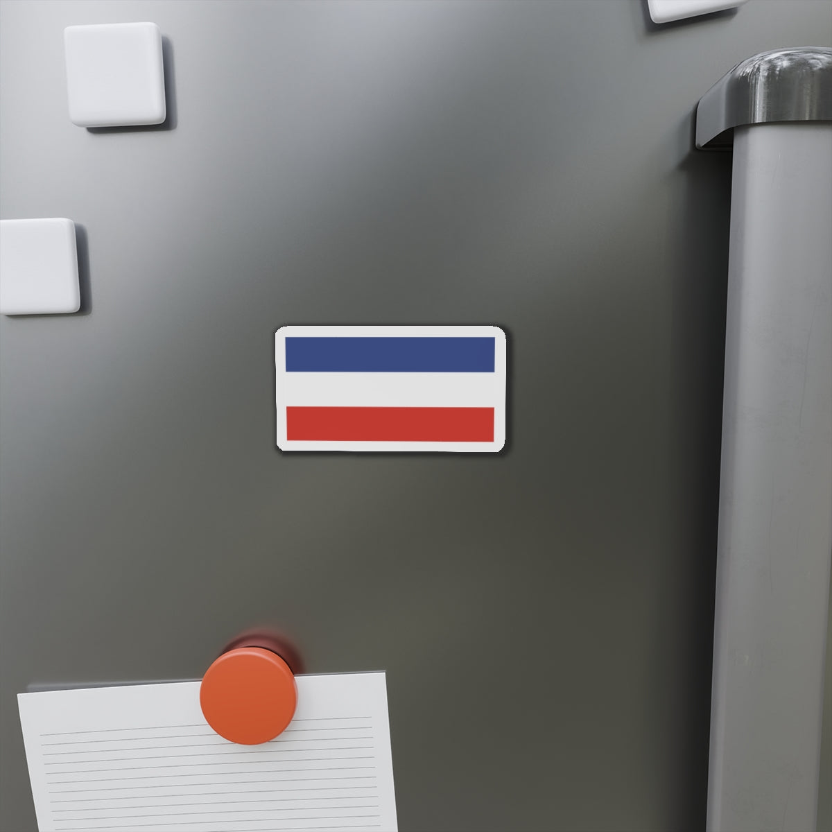 Flag of Kostrzyn nad Odrą Poland - Die-Cut Magnet-The Sticker Space