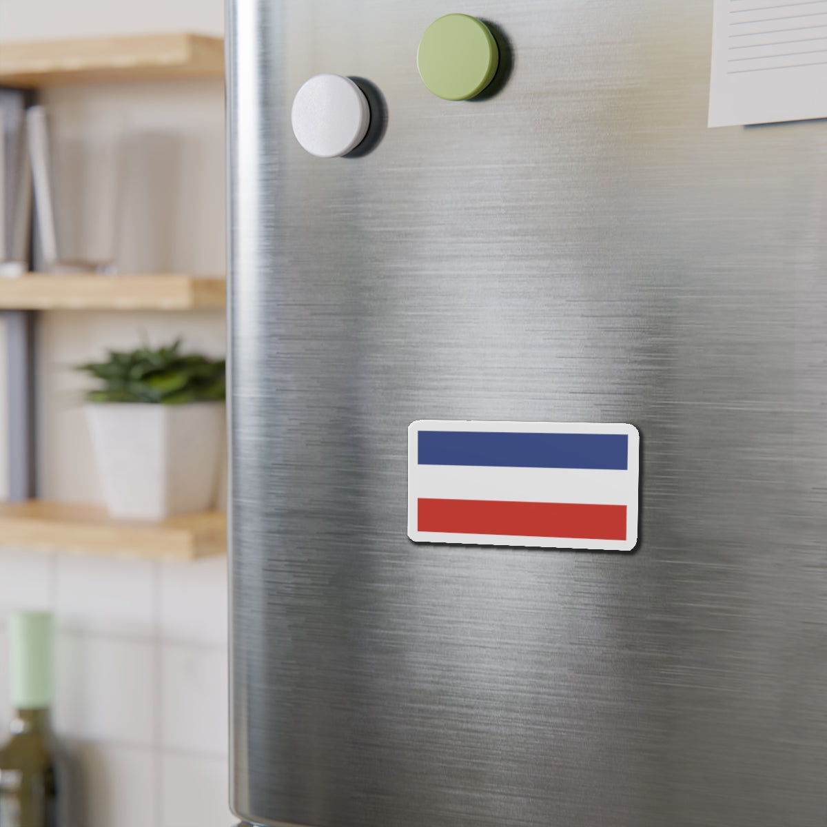 Flag of Kostrzyn nad Odrą Poland - Die-Cut Magnet-The Sticker Space