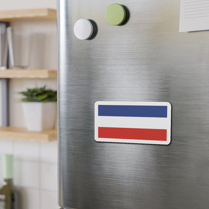 Flag of Kostrzyn nad Odrą Poland - Die-Cut Magnet-The Sticker Space