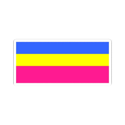 Flag of Kozelschin (Ukraine) STICKER Vinyl Kiss-Cut Decal 2 Inch White - The Sticker Space