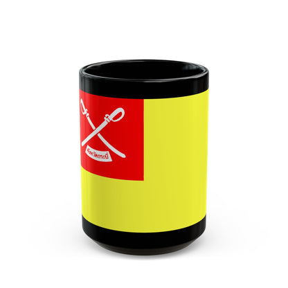 Flag of Krabi Province Thailand - Black Coffee Mug-15oz-The Sticker Space