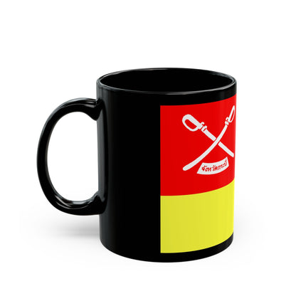 Flag of Krabi Province Thailand - Black Coffee Mug-The Sticker Space