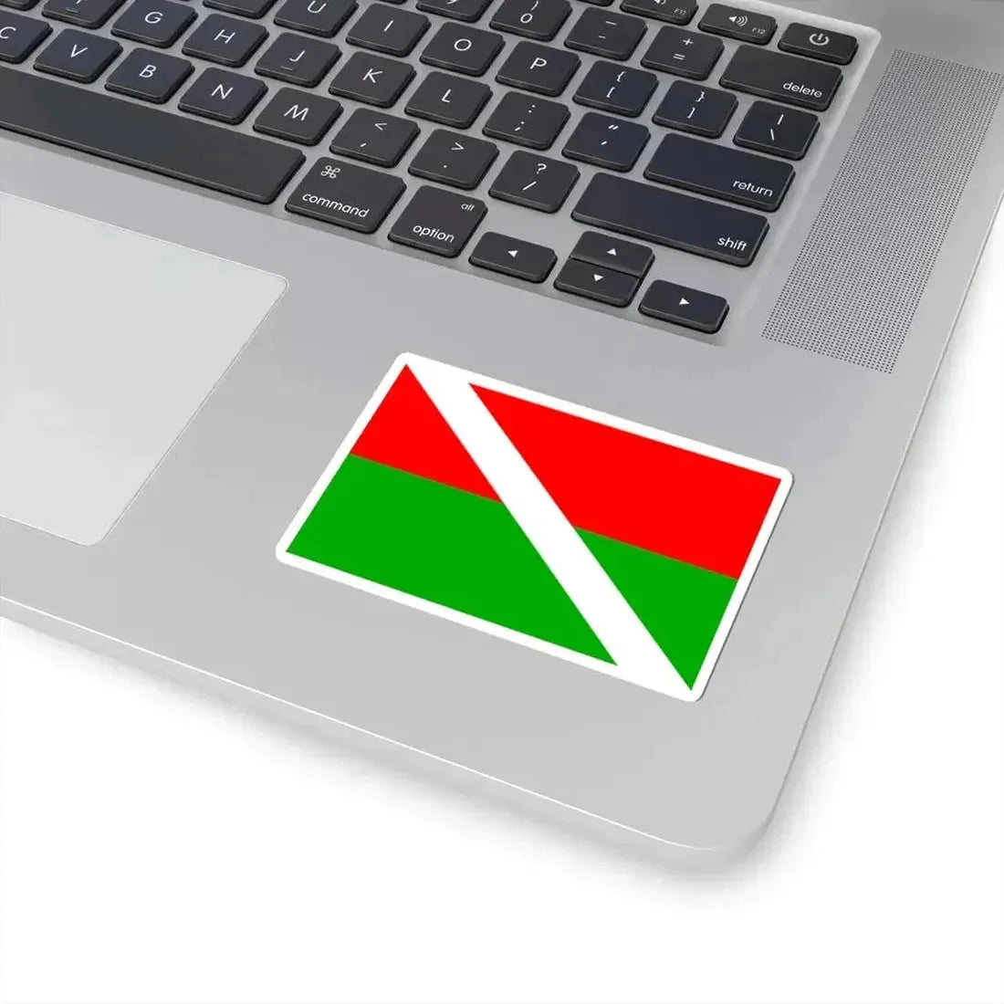 Flag of Kralovice Praha (Czech Republic) STICKER Vinyl Kiss-Cut Decal - The Sticker Space