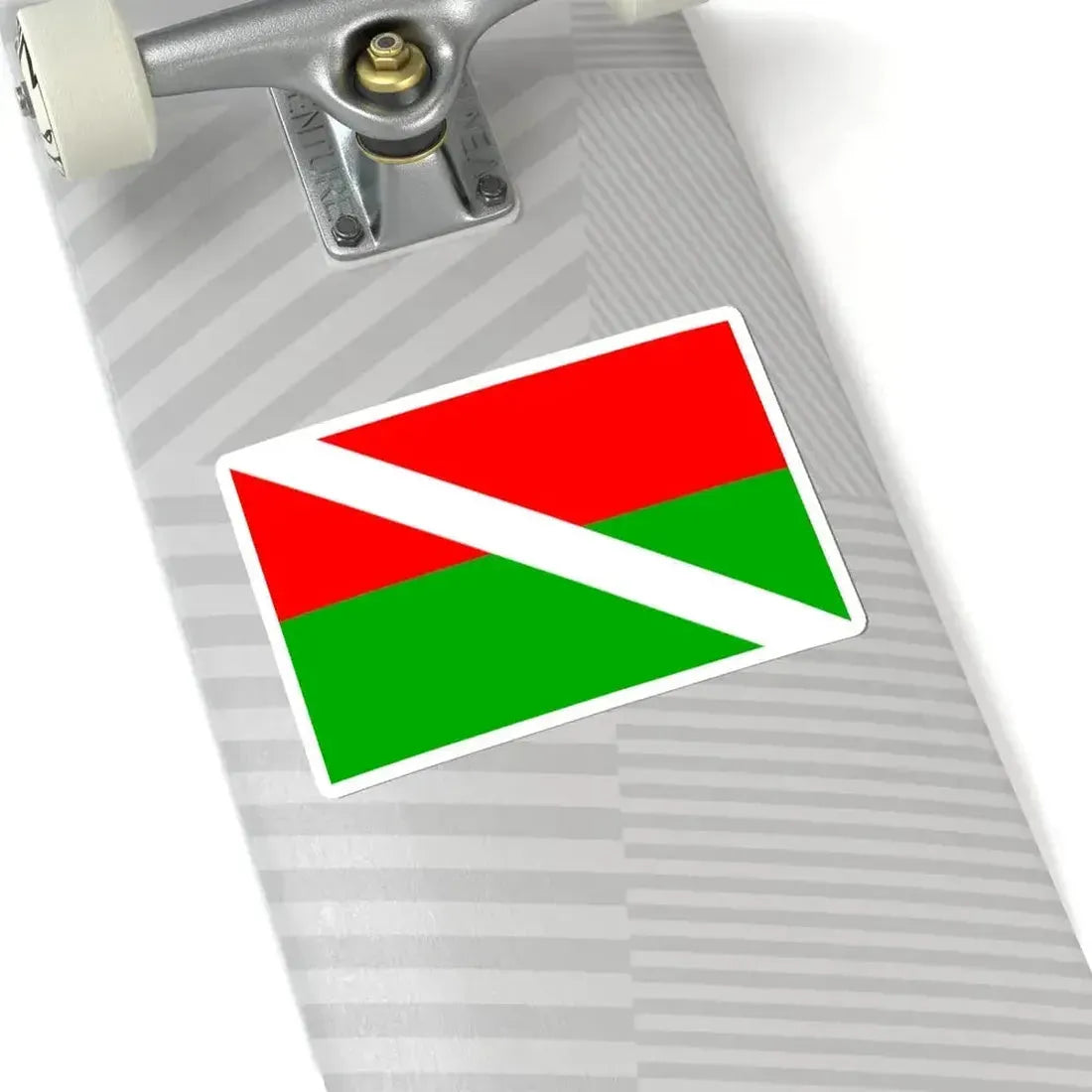 Flag of Kralovice Praha (Czech Republic) STICKER Vinyl Kiss-Cut Decal - The Sticker Space