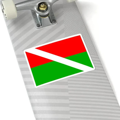 Flag of Kralovice Praha (Czech Republic) STICKER Vinyl Kiss-Cut Decal - The Sticker Space