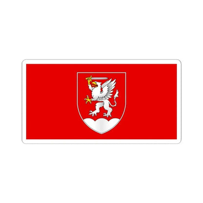 Flag of Krasnasielski (Belarus) STICKER Vinyl Kiss-Cut Decal 2 Inch White - The Sticker Space