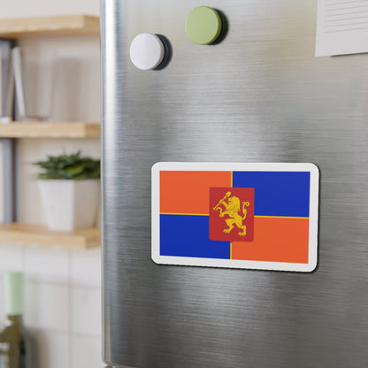 Flag of Krasnoyarsk Russia - Die-Cut Magnet-The Sticker Space