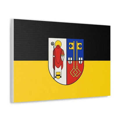 Flag of Krefeld Germany - Canvas Wall Art - The Sticker Space