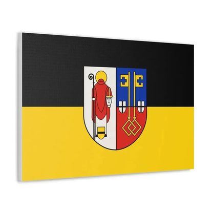 Flag of Krefeld Germany - Canvas Wall Art - The Sticker Space