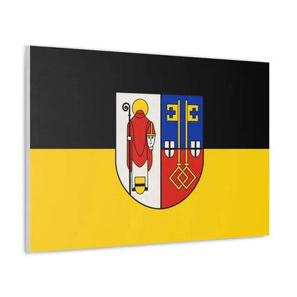 Flag of Krefeld Germany - Canvas Wall Art - The Sticker Space