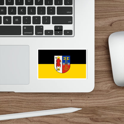 Flag of Krefeld Germany STICKER Vinyl Die-Cut Decal-The Sticker Space