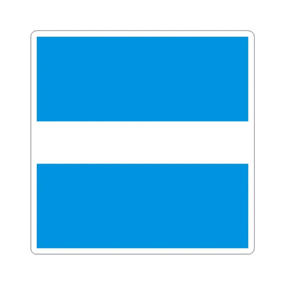 Flag of Kremenchuk (Ukraine) STICKER Vinyl Kiss-Cut Decal 2 Inch White - The Sticker Space