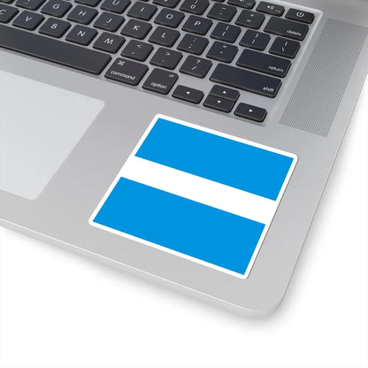 Flag of Kremenchuk (Ukraine) STICKER Vinyl Kiss-Cut Decal - The Sticker Space