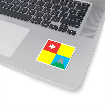 Flag of Kremenets (Ukraine) STICKER Vinyl Kiss-Cut Decal - The Sticker Space