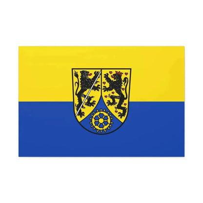 Flag of Kronach Germany - Canvas Wall Art - The Sticker Space