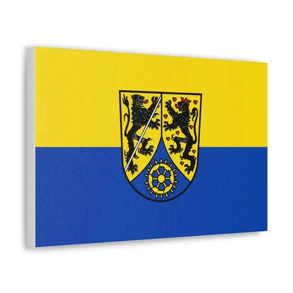 Flag of Kronach Germany - Canvas Wall Art - The Sticker Space
