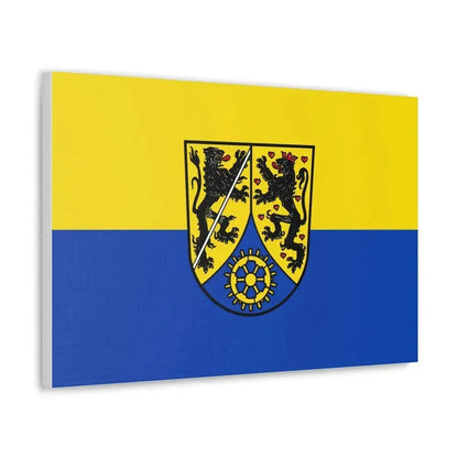 Flag of Kronach Germany - Canvas Wall Art - The Sticker Space