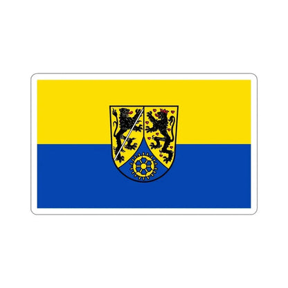 Flag of Kronach Germany STICKER Vinyl Die-Cut Decal - The Sticker Space