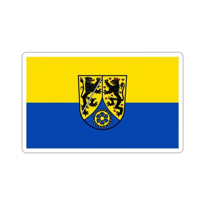 Flag of Kronach Germany STICKER Vinyl Die-Cut Decal - The Sticker Space