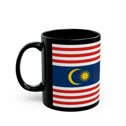 Flag of Kuala Lumpur Malaysia - Black Coffee Mug-The Sticker Space