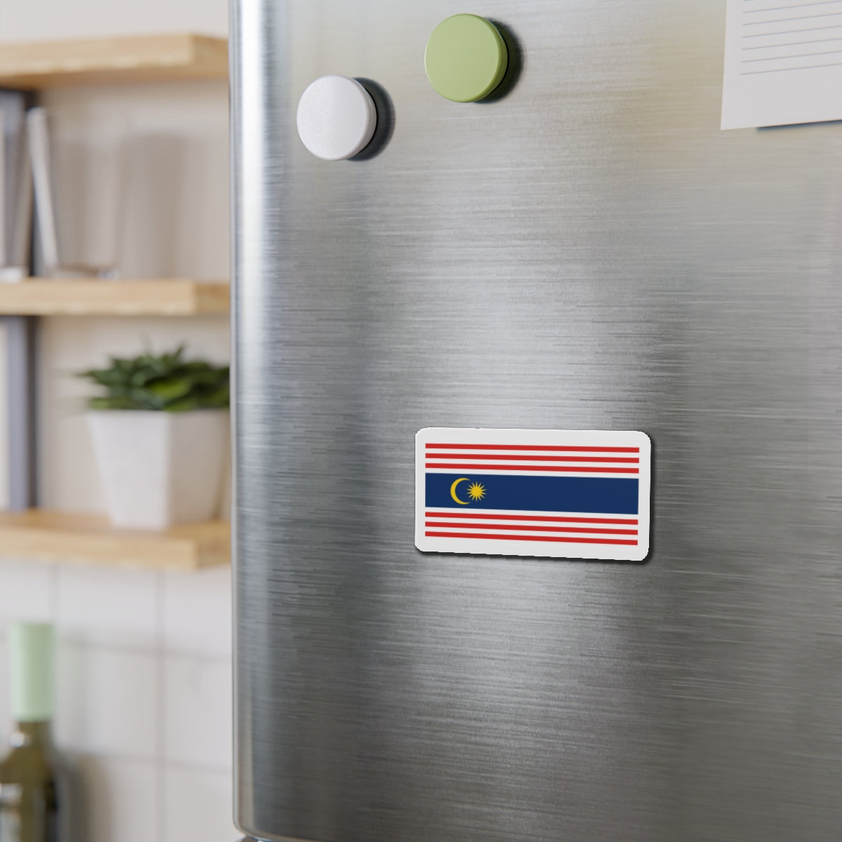 Flag of Kuala Lumpur Malaysia - Die-Cut Magnet-The Sticker Space