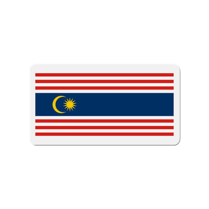 Flag of Kuala Lumpur Malaysia - Die-Cut Magnet-3" x 3"-The Sticker Space