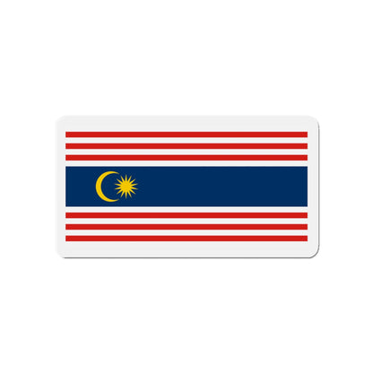 Flag of Kuala Lumpur Malaysia - Die-Cut Magnet-4" x 4"-The Sticker Space