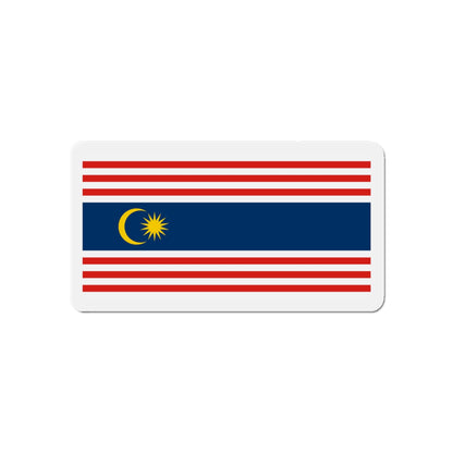 Flag of Kuala Lumpur Malaysia - Die-Cut Magnet-5" x 5"-The Sticker Space