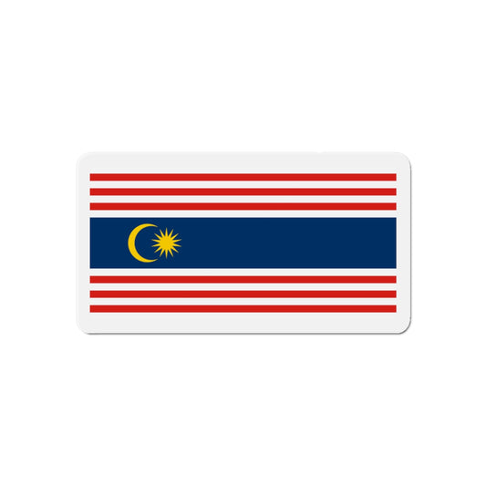 Flag of Kuala Lumpur Malaysia - Die-Cut Magnet-6 × 6"-The Sticker Space