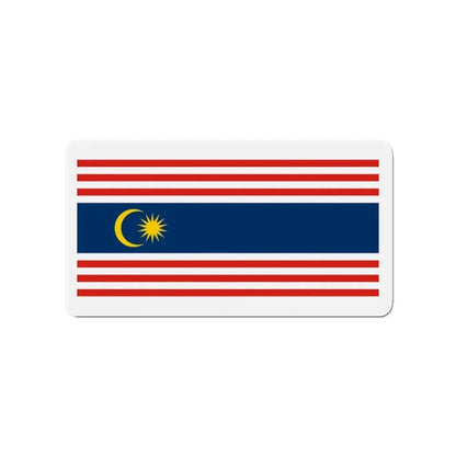 Flag of Kuala Lumpur Malaysia - Refrigerator Magnet 3 Inch - The Sticker Space