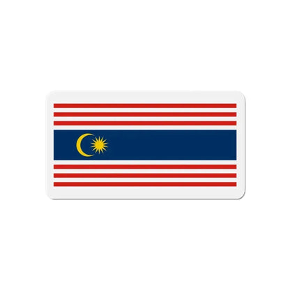 Flag of Kuala Lumpur Malaysia - Refrigerator Magnet 6 Inch - The Sticker Space