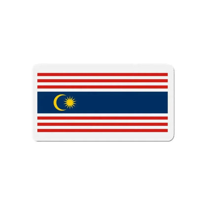 Flag of Kuala Lumpur Malaysia - Refrigerator Magnet - The Sticker Space