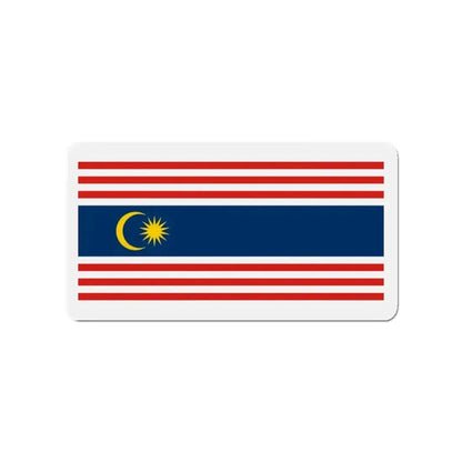 Flag of Kuala Lumpur Malaysia - Refrigerator Magnet - The Sticker Space